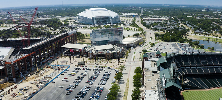 The Texas Rangers' Shiny New Stadium Embodies the 'New Arlington